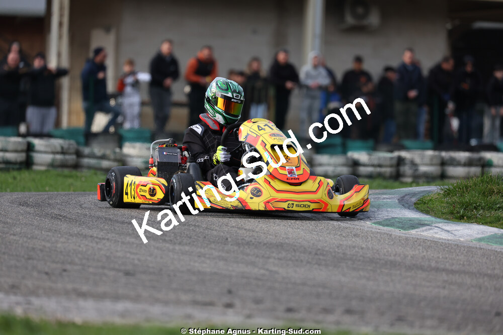 1 & 2/03/2025 : 1ère manche du Championnat du Sud au Pôle Mécanique Karting d’Alès (photos Stéphane Agnus) 2025 — karting