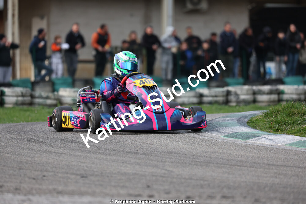 1 & 2/03/2025 : 1ère manche du Championnat du Sud au Pôle Mécanique Karting d’Alès (photos Stéphane Agnus) 2025 — karting