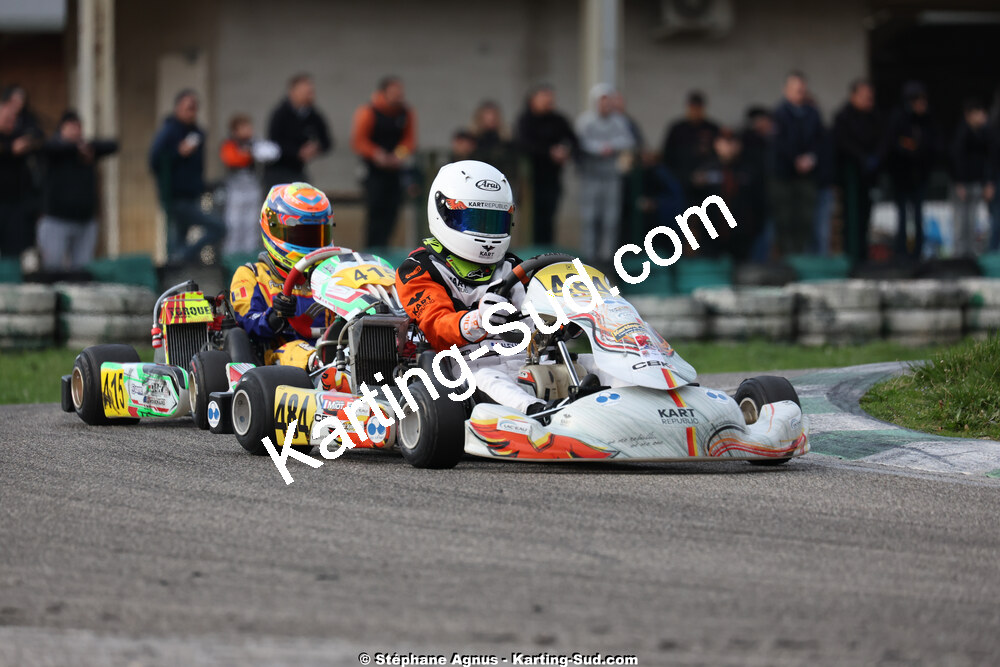 1 & 2/03/2025 : 1ère manche du Championnat du Sud au Pôle Mécanique Karting d’Alès (photos Stéphane Agnus) 2025 — karting