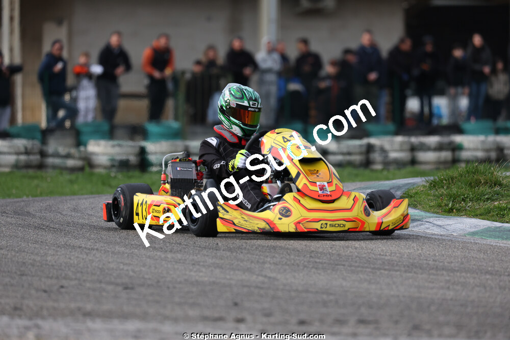 1 & 2/03/2025 : 1ère manche du Championnat du Sud au Pôle Mécanique Karting d’Alès (photos Stéphane Agnus) 2025 — karting