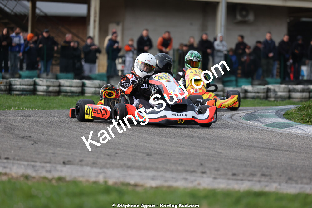 1 & 2/03/2025 : 1ère manche du Championnat du Sud au Pôle Mécanique Karting d’Alès (photos Stéphane Agnus) 2025 — karting