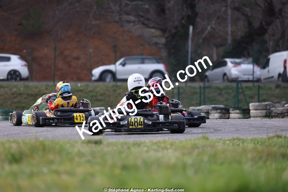 1 & 2/03/2025 : 1ère manche du Championnat du Sud au Pôle Mécanique Karting d’Alès (photos Stéphane Agnus) 2025 — karting