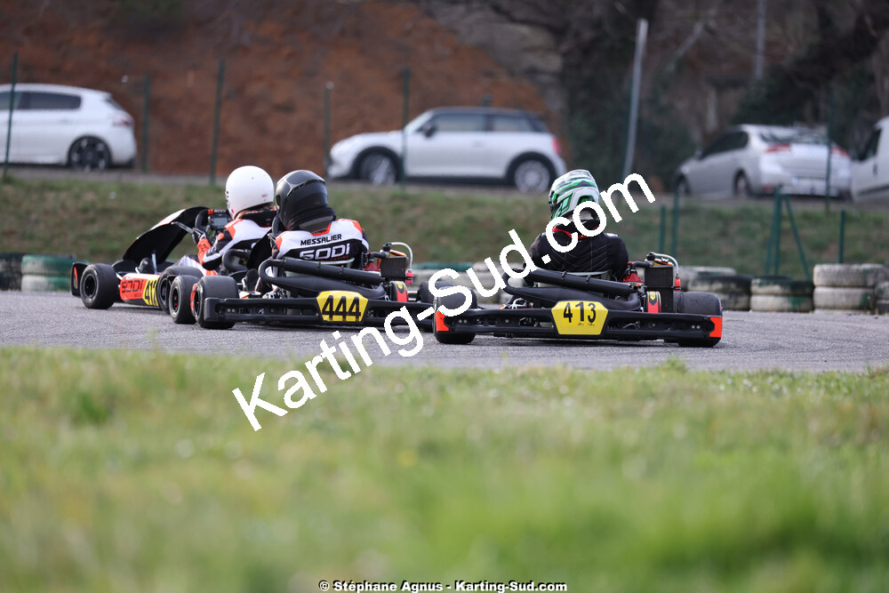 1 & 2/03/2025 : 1ère manche du Championnat du Sud au Pôle Mécanique Karting d’Alès (photos Stéphane Agnus) 2025 — karting