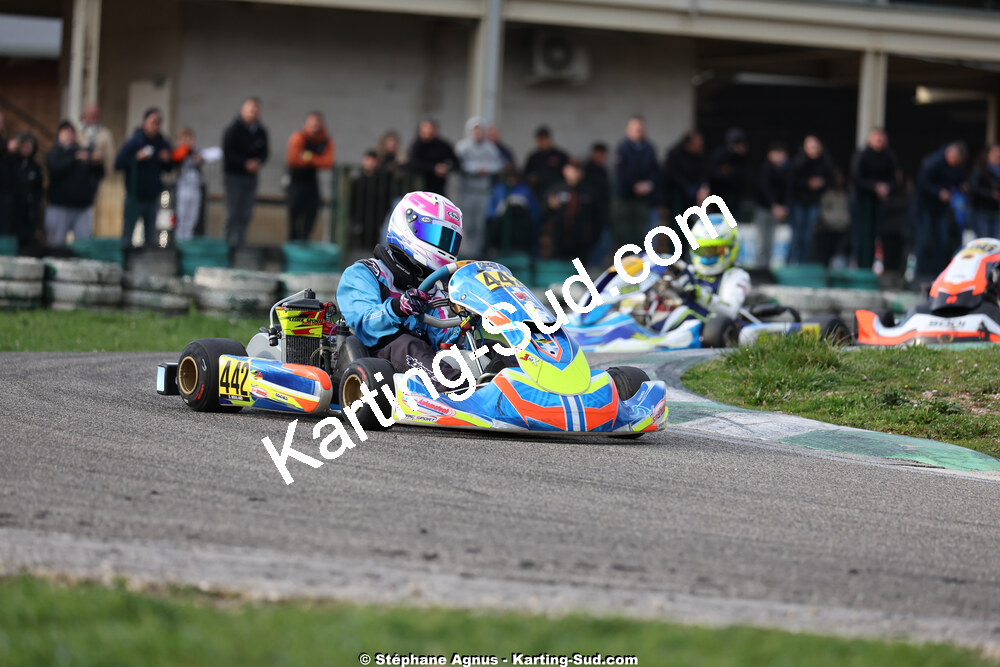 1 & 2/03/2025 : 1ère manche du Championnat du Sud au Pôle Mécanique Karting d’Alès (photos Stéphane Agnus) 2025 — karting