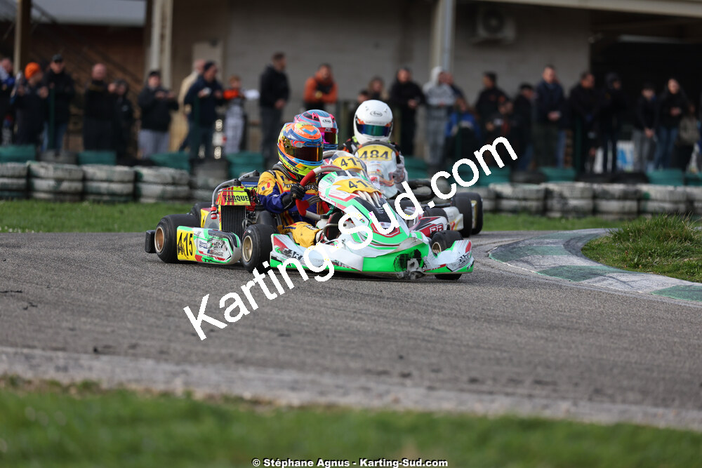 1 & 2/03/2025 : 1ère manche du Championnat du Sud au Pôle Mécanique Karting d’Alès (photos Stéphane Agnus) 2025 — karting