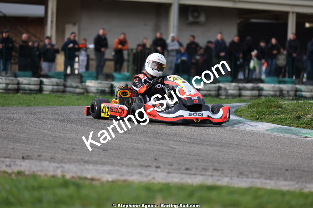 1 & 2/03/2025 : 1ère manche du Championnat du Sud au Pôle Mécanique Karting d’Alès (photos Stéphane Agnus) 2025 — karting