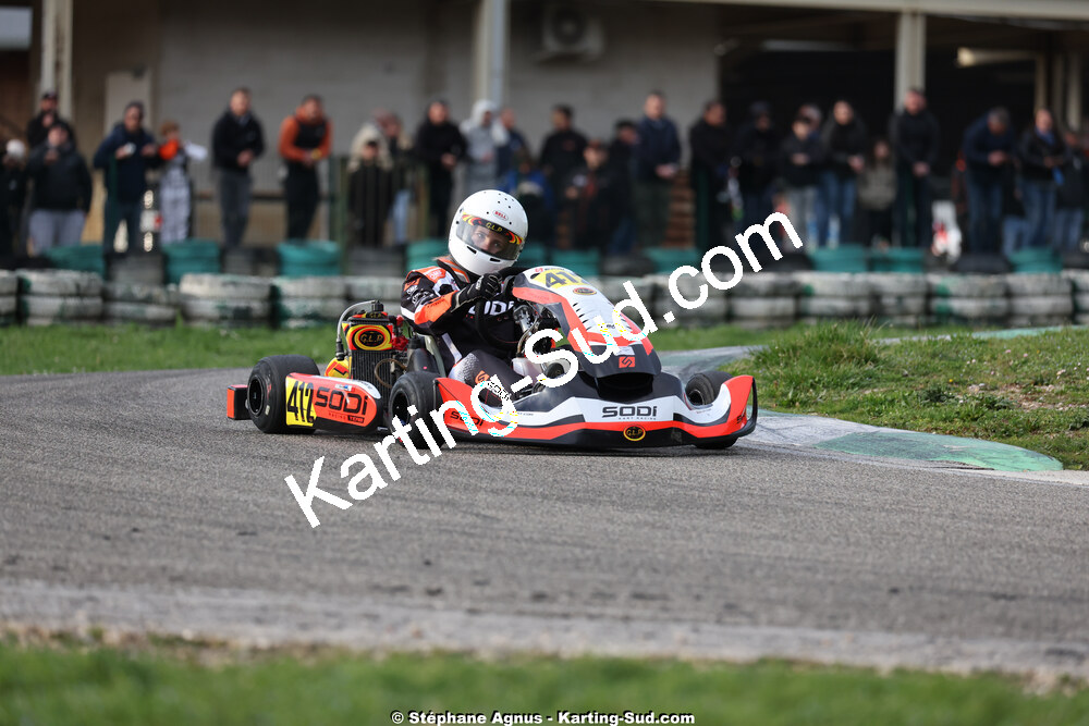 1 & 2/03/2025 : 1ère manche du Championnat du Sud au Pôle Mécanique Karting d’Alès (photos Stéphane Agnus) 2025 — karting