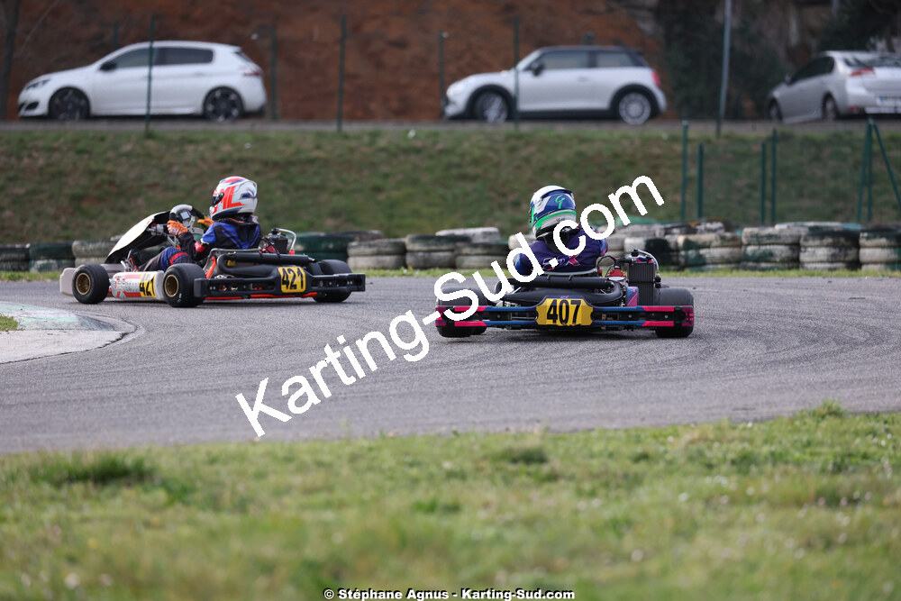 1 & 2/03/2025 : 1ère manche du Championnat du Sud au Pôle Mécanique Karting d’Alès (photos Stéphane Agnus) 2025 — karting