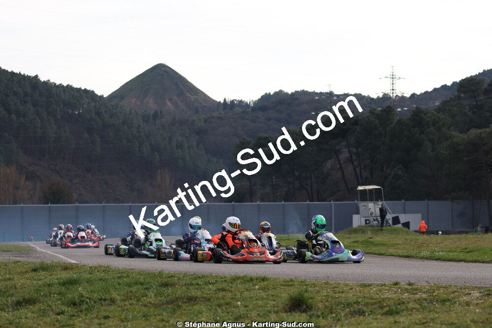 1 & 2/03/2025 : 1ère manche du Championnat du Sud au Pôle Mécanique Karting d’Alès (photos Stéphane Agnus) 2025 — karting