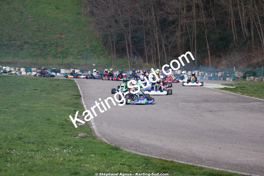 1 & 2/03/2025 : 1ère manche du Championnat du Sud au Pôle Mécanique Karting d’Alès (photos Stéphane Agnus) 2025 — karting