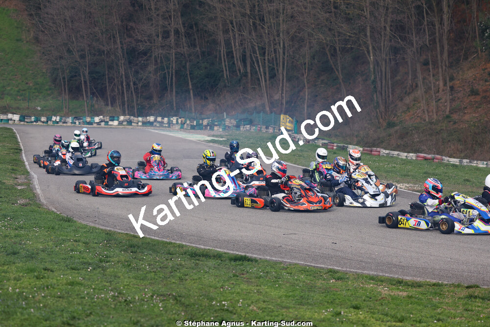 1 & 2/03/2025 : 1ère manche du Championnat du Sud au Pôle Mécanique Karting d’Alès (photos Stéphane Agnus) 2025 — karting