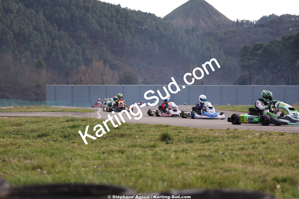 1 & 2/03/2025 : 1ère manche du Championnat du Sud au Pôle Mécanique Karting d’Alès (photos Stéphane Agnus) 2025 — karting