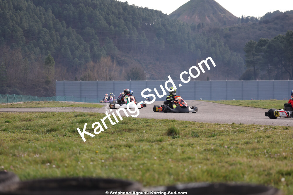 1 & 2/03/2025 : 1ère manche du Championnat du Sud au Pôle Mécanique Karting d’Alès (photos Stéphane Agnus) 2025 — karting