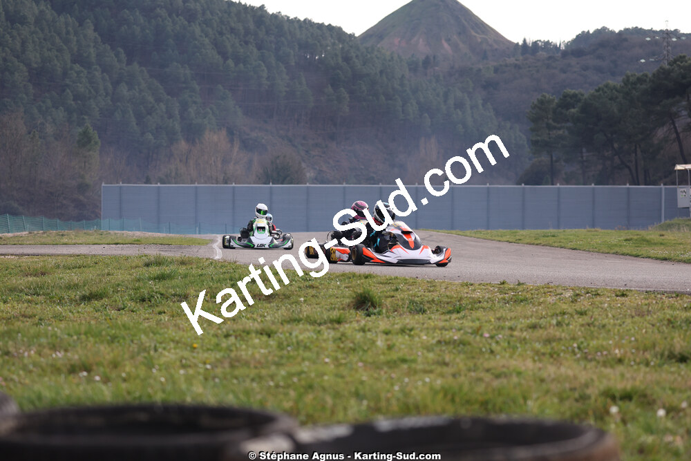 1 & 2/03/2025 : 1ère manche du Championnat du Sud au Pôle Mécanique Karting d’Alès (photos Stéphane Agnus) 2025 — karting