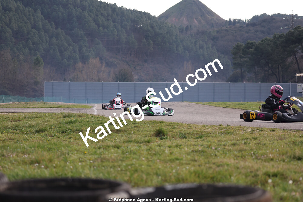 1 & 2/03/2025 : 1ère manche du Championnat du Sud au Pôle Mécanique Karting d’Alès (photos Stéphane Agnus) 2025 — karting