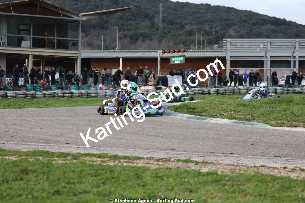 1 & 2/03/2025 : 1ère manche du Championnat du Sud au Pôle Mécanique Karting d’Alès (photos Stéphane Agnus) 2025 — karting