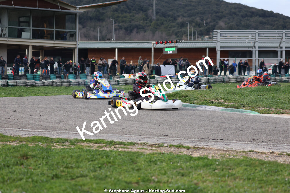 1 & 2/03/2025 : 1ère manche du Championnat du Sud au Pôle Mécanique Karting d’Alès (photos Stéphane Agnus) 2025 — karting