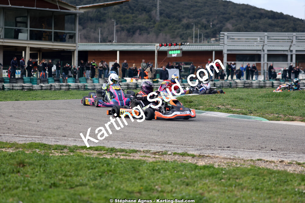 1 & 2/03/2025 : 1ère manche du Championnat du Sud au Pôle Mécanique Karting d’Alès (photos Stéphane Agnus) 2025 — karting