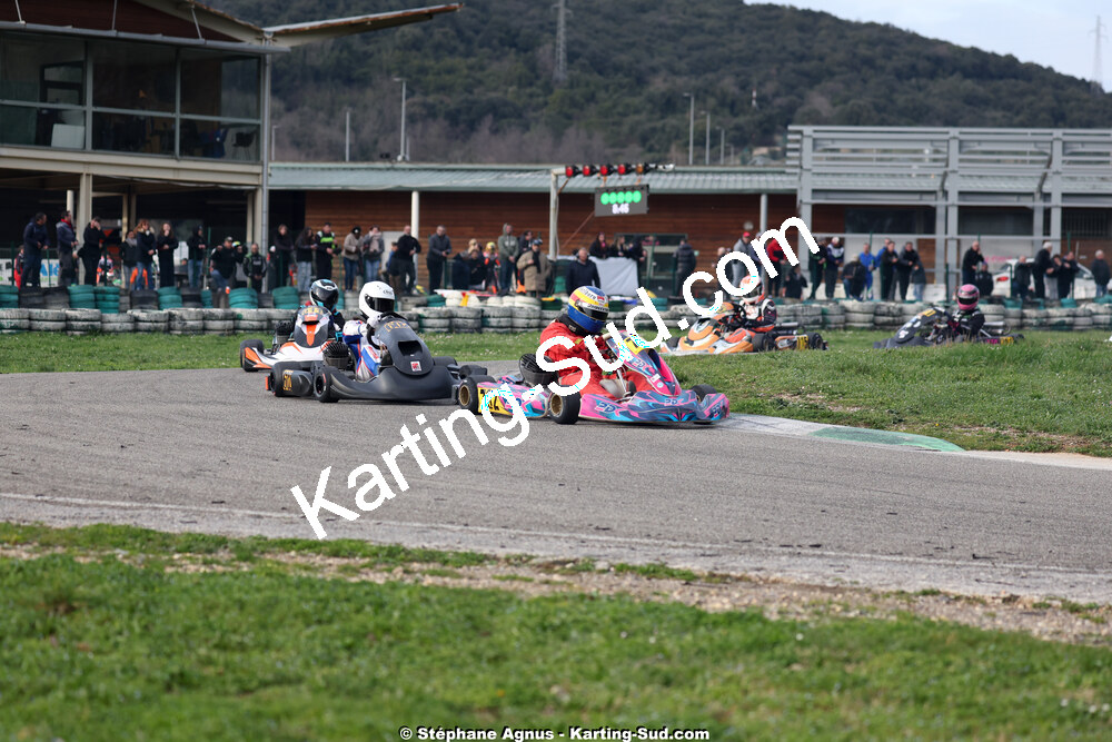 1 & 2/03/2025 : 1ère manche du Championnat du Sud au Pôle Mécanique Karting d’Alès (photos Stéphane Agnus) 2025 — karting