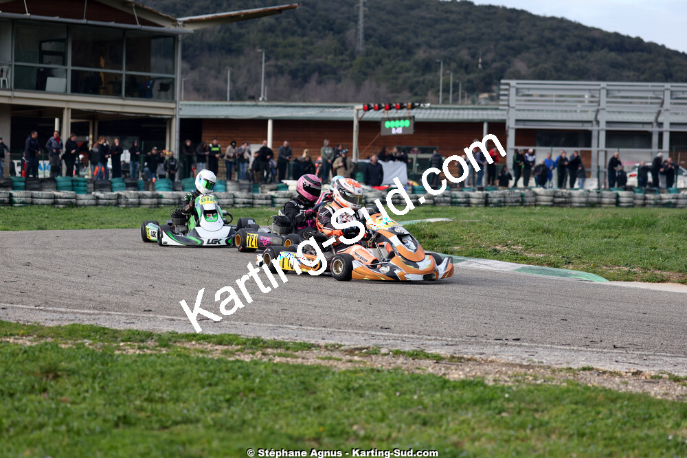 1 & 2/03/2025 : 1ère manche du Championnat du Sud au Pôle Mécanique Karting d’Alès (photos Stéphane Agnus) 2025 — karting