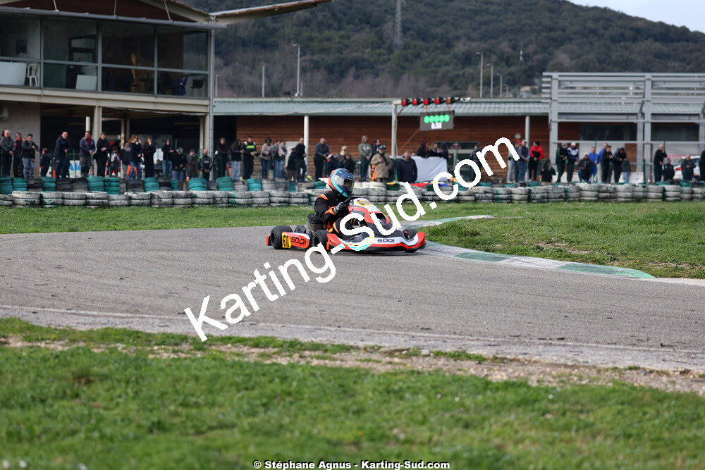 1 & 2/03/2025 : 1ère manche du Championnat du Sud au Pôle Mécanique Karting d’Alès (photos Stéphane Agnus) 2025 — karting