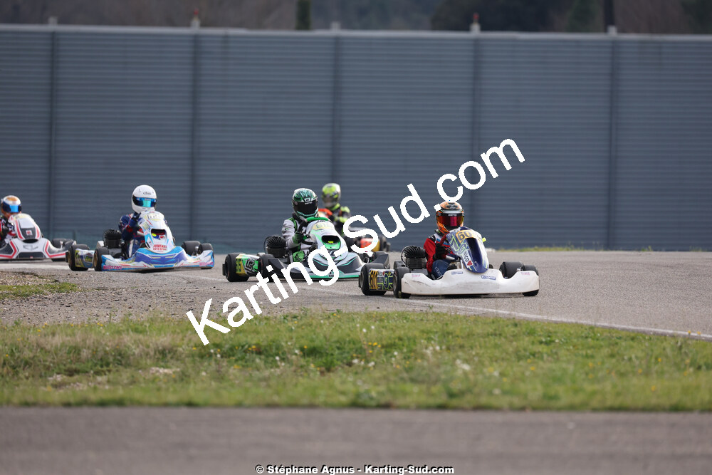 1 & 2/03/2025 : 1ère manche du Championnat du Sud au Pôle Mécanique Karting d’Alès (photos Stéphane Agnus) 2025 — karting