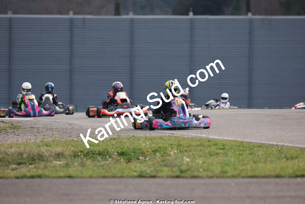 1 & 2/03/2025 : 1ère manche du Championnat du Sud au Pôle Mécanique Karting d’Alès (photos Stéphane Agnus) 2025 — karting