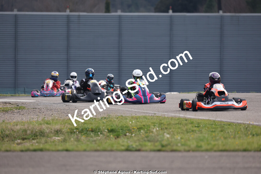 1 & 2/03/2025 : 1ère manche du Championnat du Sud au Pôle Mécanique Karting d’Alès (photos Stéphane Agnus) 2025 — karting