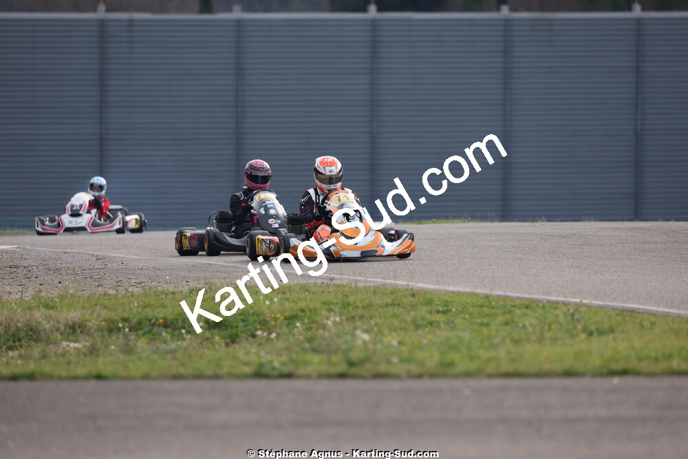 1 & 2/03/2025 : 1ère manche du Championnat du Sud au Pôle Mécanique Karting d’Alès (photos Stéphane Agnus) 2025 — karting