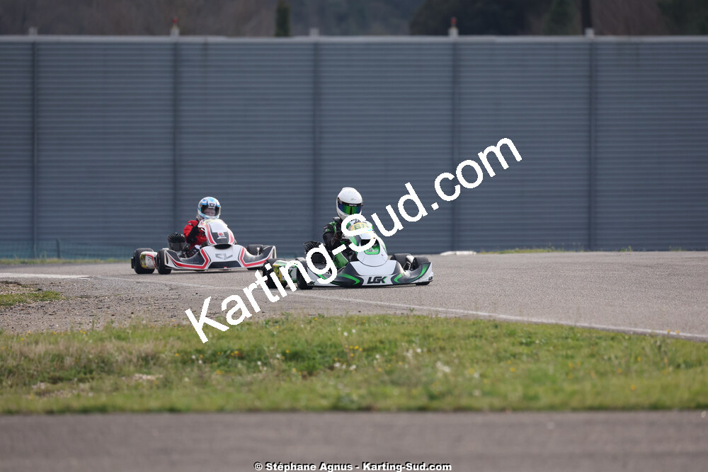 1 & 2/03/2025 : 1ère manche du Championnat du Sud au Pôle Mécanique Karting d’Alès (photos Stéphane Agnus) 2025 — karting