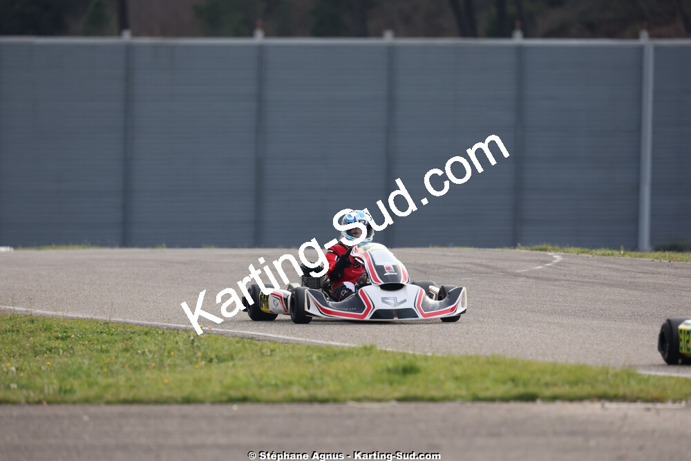 1 & 2/03/2025 : 1ère manche du Championnat du Sud au Pôle Mécanique Karting d’Alès (photos Stéphane Agnus) 2025 — karting