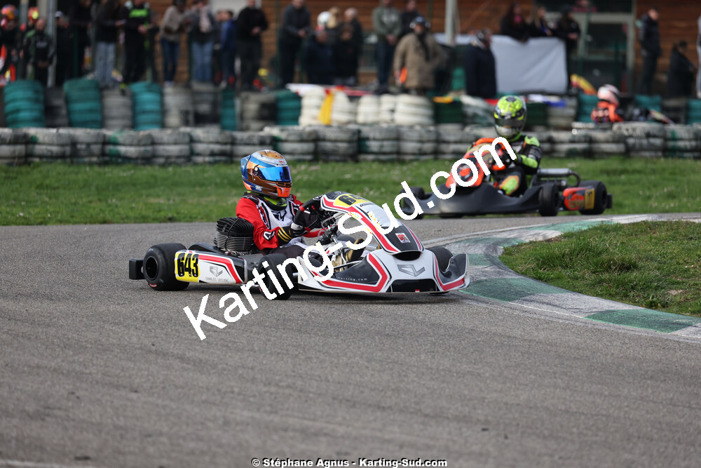 1 & 2/03/2025 : 1ère manche du Championnat du Sud au Pôle Mécanique Karting d’Alès (photos Stéphane Agnus) 2025 — karting