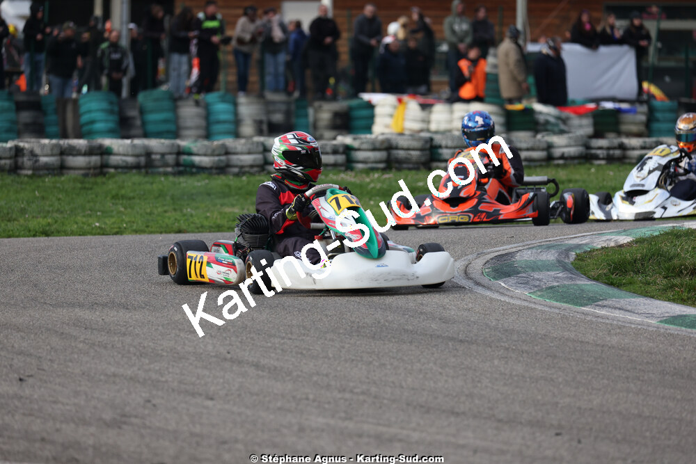 1 & 2/03/2025 : 1ère manche du Championnat du Sud au Pôle Mécanique Karting d’Alès (photos Stéphane Agnus) 2025 — karting
