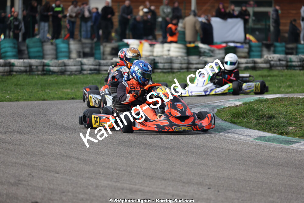 1 & 2/03/2025 : 1ère manche du Championnat du Sud au Pôle Mécanique Karting d’Alès (photos Stéphane Agnus) 2025 — karting