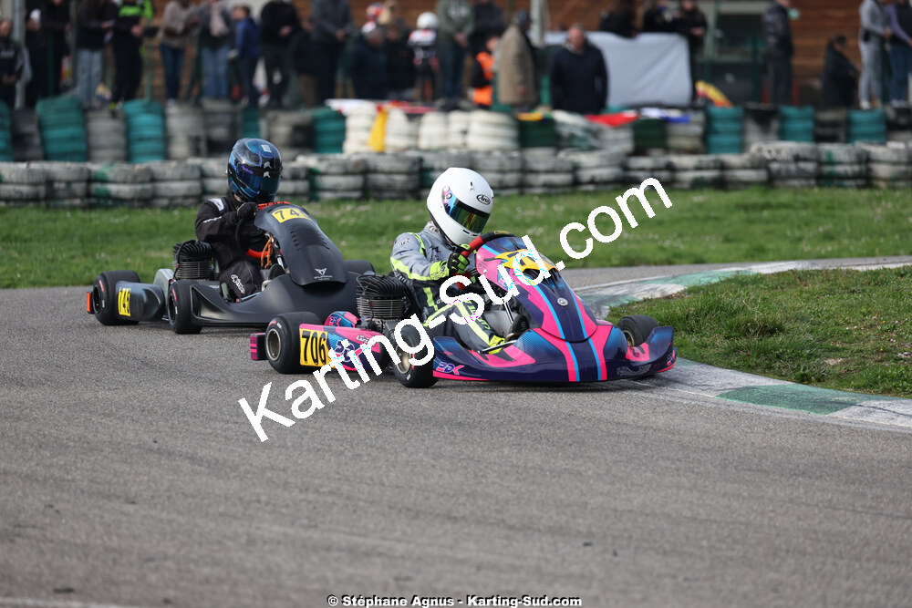 1 & 2/03/2025 : 1ère manche du Championnat du Sud au Pôle Mécanique Karting d’Alès (photos Stéphane Agnus) 2025 — karting