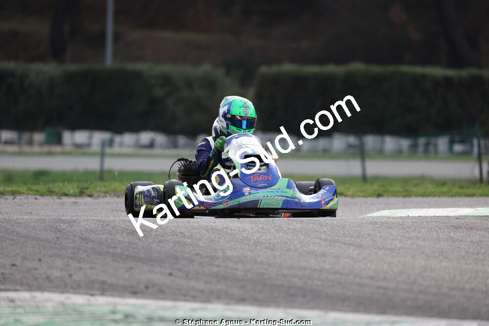 1 & 2/03/2025 : 1ère manche du Championnat du Sud au Pôle Mécanique Karting d’Alès (photos Stéphane Agnus) 2025 — karting