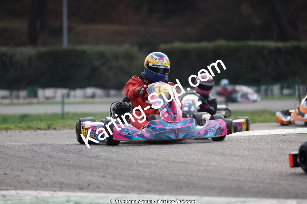 1 & 2/03/2025 : 1ère manche du Championnat du Sud au Pôle Mécanique Karting d’Alès (photos Stéphane Agnus) 2025 — karting