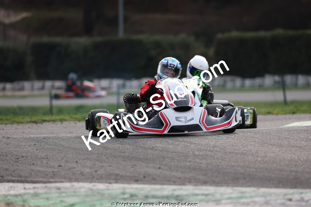 1 & 2/03/2025 : 1ère manche du Championnat du Sud au Pôle Mécanique Karting d’Alès (photos Stéphane Agnus) 2025 — karting