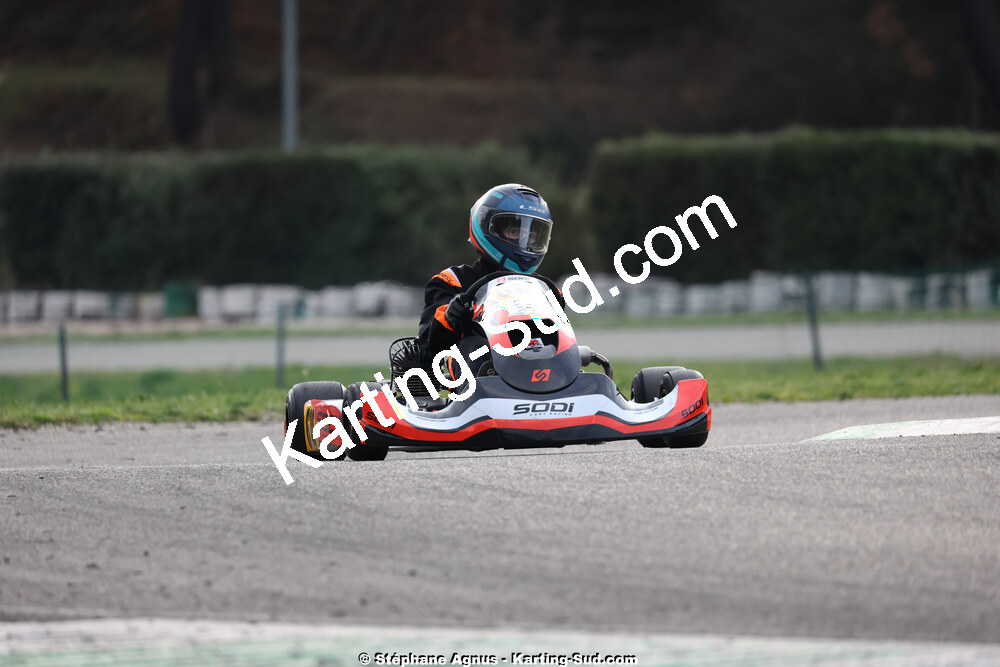 1 & 2/03/2025 : 1ère manche du Championnat du Sud au Pôle Mécanique Karting d’Alès (photos Stéphane Agnus) 2025 — karting