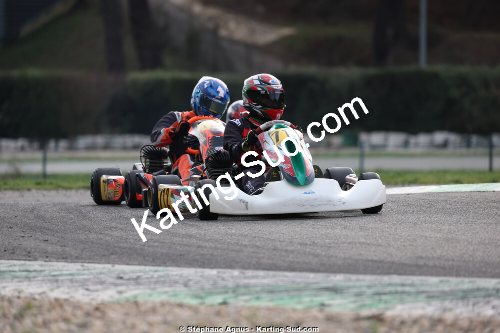 1 & 2/03/2025 : 1ère manche du Championnat du Sud au Pôle Mécanique Karting d’Alès (photos Stéphane Agnus) 2025 — karting