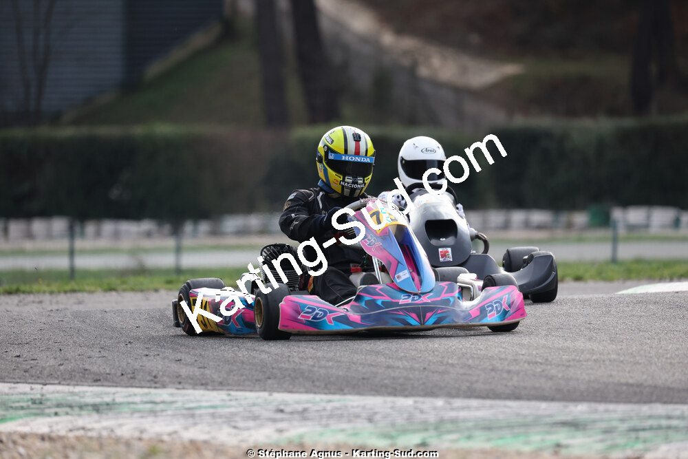 1 & 2/03/2025 : 1ère manche du Championnat du Sud au Pôle Mécanique Karting d’Alès (photos Stéphane Agnus) 2025 — karting