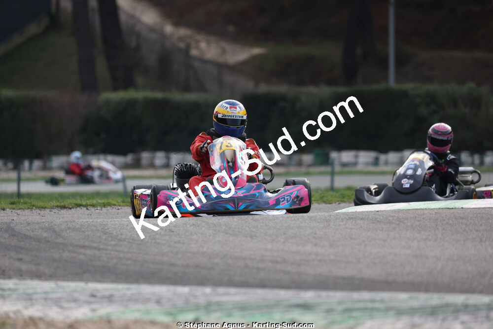 1 & 2/03/2025 : 1ère manche du Championnat du Sud au Pôle Mécanique Karting d’Alès (photos Stéphane Agnus) 2025 — karting