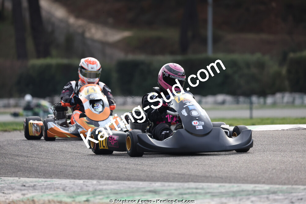 1 & 2/03/2025 : 1ère manche du Championnat du Sud au Pôle Mécanique Karting d’Alès (photos Stéphane Agnus) 2025 — karting