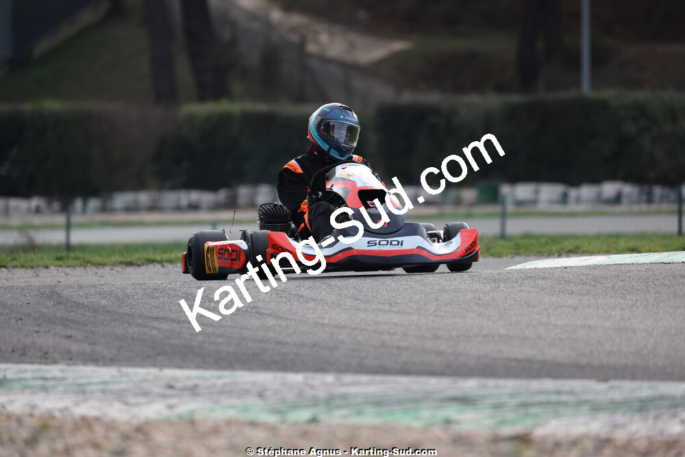 1 & 2/03/2025 : 1ère manche du Championnat du Sud au Pôle Mécanique Karting d’Alès (photos Stéphane Agnus) 2025 — karting