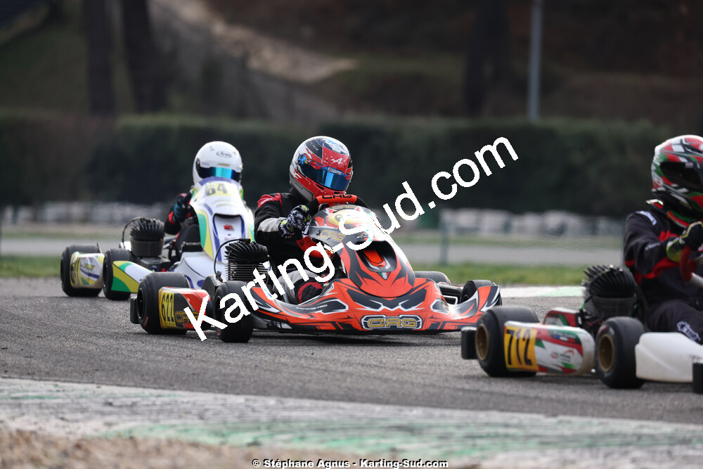 1 & 2/03/2025 : 1ère manche du Championnat du Sud au Pôle Mécanique Karting d’Alès (photos Stéphane Agnus) 2025 — karting
