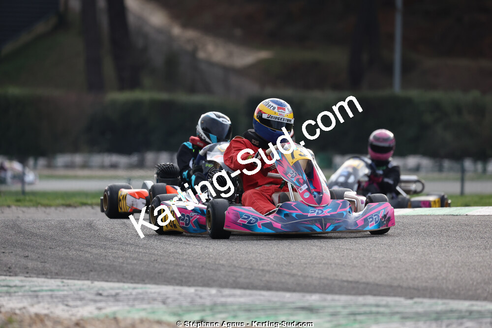 1 & 2/03/2025 : 1ère manche du Championnat du Sud au Pôle Mécanique Karting d’Alès (photos Stéphane Agnus) 2025 — karting