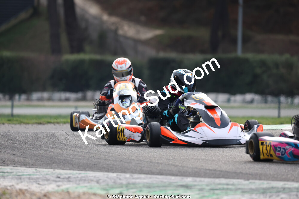 1 & 2/03/2025 : 1ère manche du Championnat du Sud au Pôle Mécanique Karting d’Alès (photos Stéphane Agnus) 2025 — karting