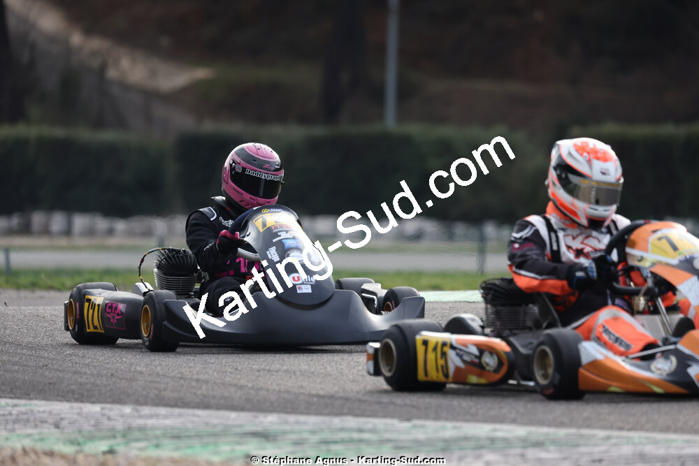 1 & 2/03/2025 : 1ère manche du Championnat du Sud au Pôle Mécanique Karting d’Alès (photos Stéphane Agnus) 2025 — karting