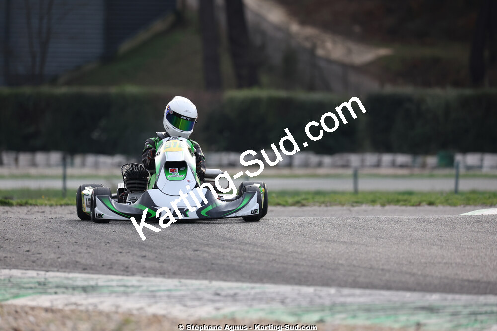 1 & 2/03/2025 : 1ère manche du Championnat du Sud au Pôle Mécanique Karting d’Alès (photos Stéphane Agnus) 2025 — karting
