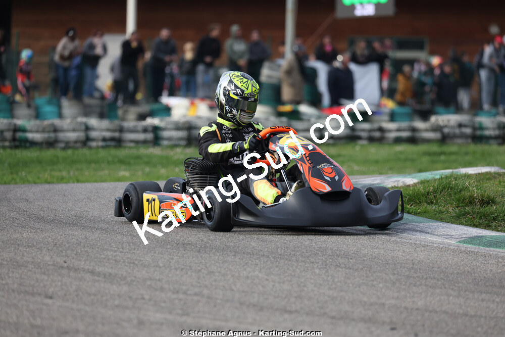 1 & 2/03/2025 : 1ère manche du Championnat du Sud au Pôle Mécanique Karting d’Alès (photos Stéphane Agnus) 2025 — karting